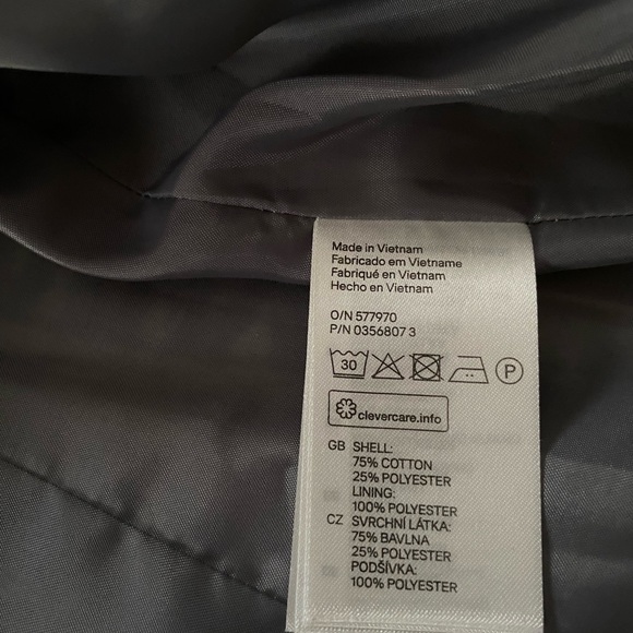 H&M Princess Neckline Tailored Jacket Blazer, women’s - Picture 11 of 15